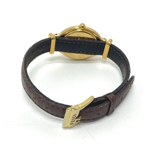 FENDI Change belt colors Wristwatch SS / leather Multicolore x GoldHW - Picture 6 of 12